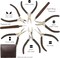 The Beadsmith Fashion Color Pliers – Slimline Color-Coordinated Tools – Matching Clutch in Beige – Jewelry Making Supply Kit to Create Necklaces, Bracelets, Earrings & More